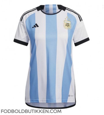 Argentina Hjemmebanetrøje Dame VM 2022 Kortærmet